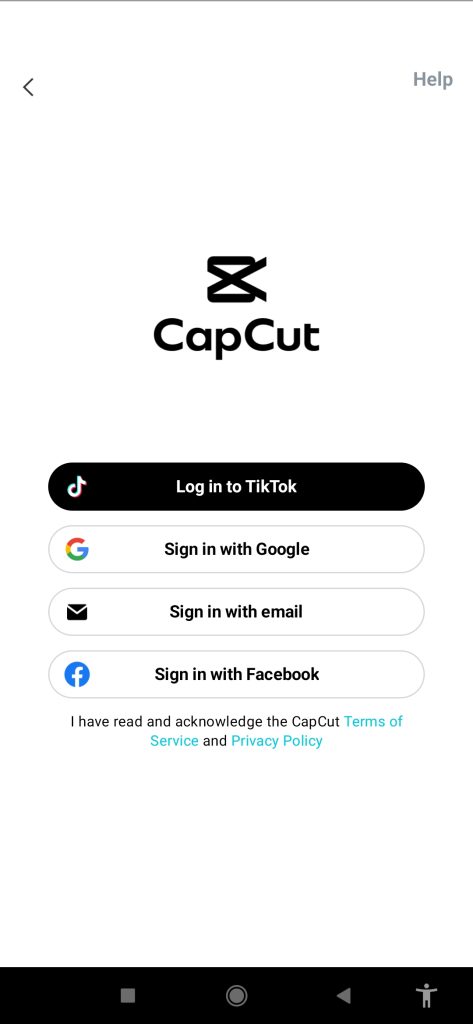 CapCut screenshot