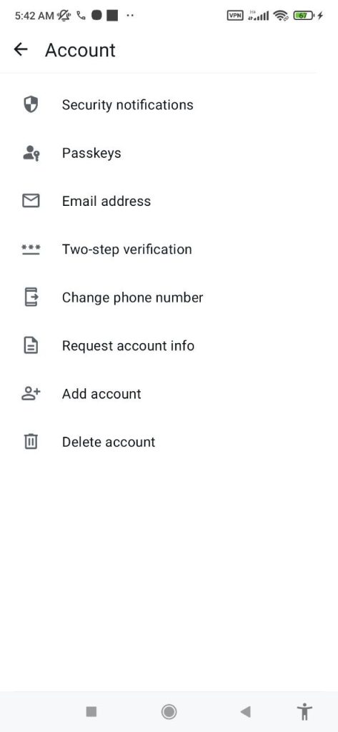 WhatsApp Messenger screenshot